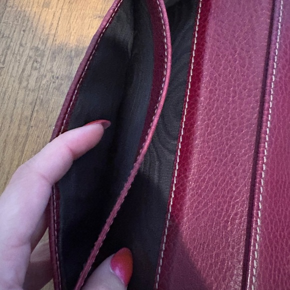 Gucci Burgundy and Beige Wallet - Picture 7 of 9